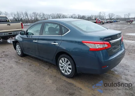 2014 Nissan Sentra Sv from USA, damaged, VIN 3N1AB7AP0EY228017